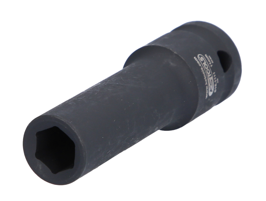 Шестигранная силовая торцовая головка 1/2", длинная, 11 мм