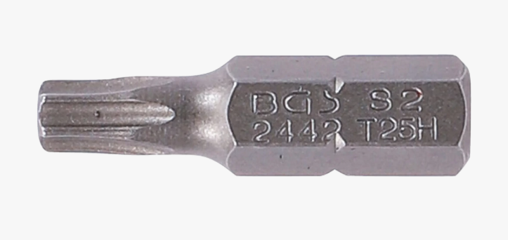 Bit | Lungime 25 mm | Acționare 6,3 mm (1/4") | Sigiliu T-Star (pentru Torx) T25