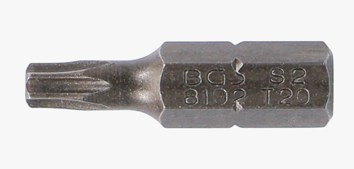 Biț | Lungime 25 mm | Antrenament 6,3 mm (1/4") | T-Star (pentru Torx) T20