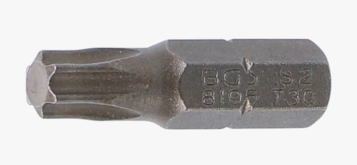 Bit | Lungime 25 mm | Antrenament 6,3 mm (1/4") | T-Star (pentru Torx) T30