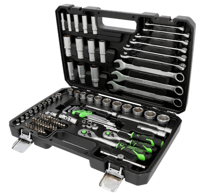 Set biți pentru chei tubulare COMPETITION 1/4" + 3/8" KS TOOLS