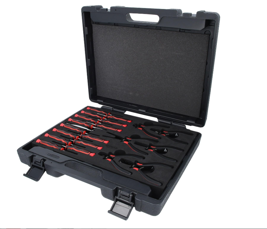 Set clește și șurubelnițe de precizie cu 21 de piese de la KS TOOLS