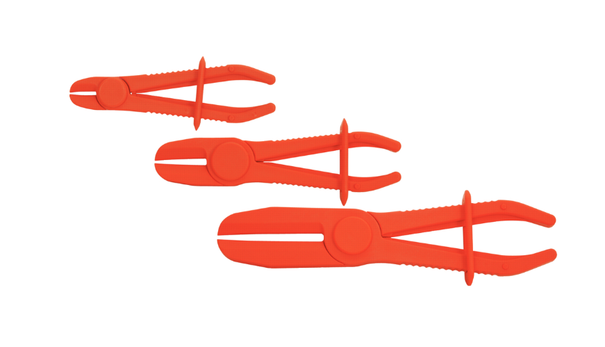 Набор зажимов,  3 предмета. KS TOOLS