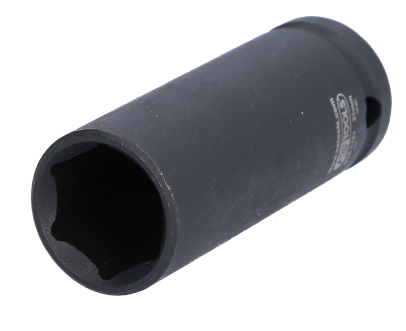 Шестигранная силовая торцовая головка 1/2", длинная, 21 мм
