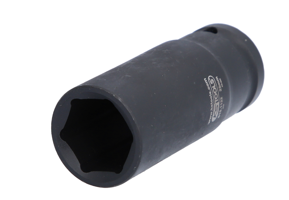 Шестигранная силовая торцовая головка 1/2", длинная, 22 мм
