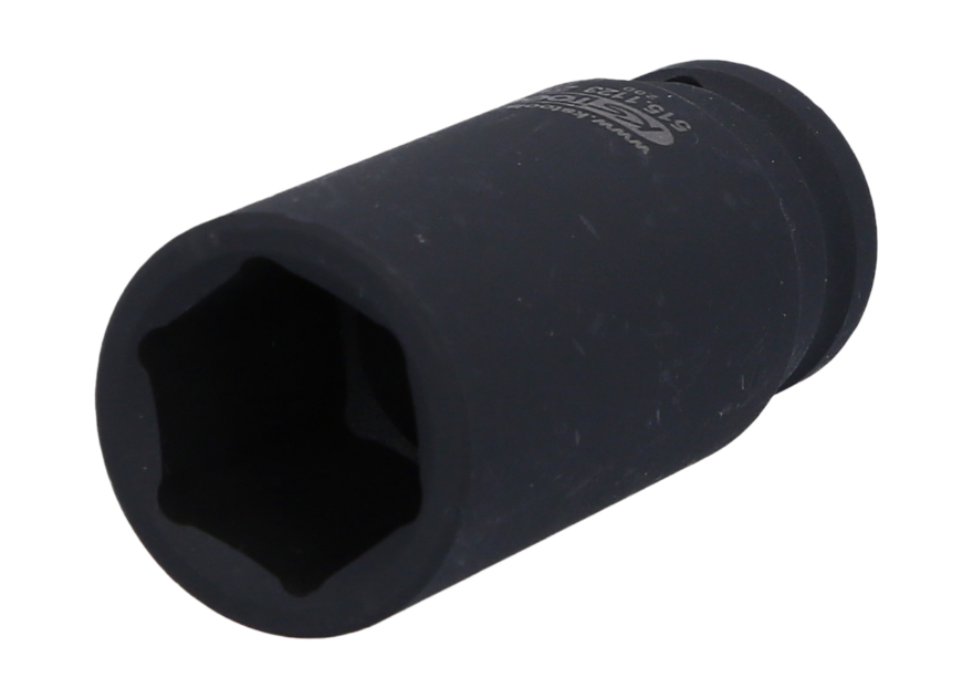 Шестигранная силовая торцовая головка 1/2", длинная, 23 мм