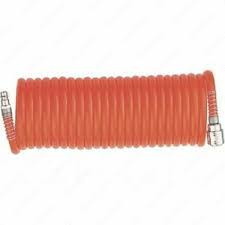 Furtun spiralat cu cuplare cu eliberare rapida 8x6mm 5m