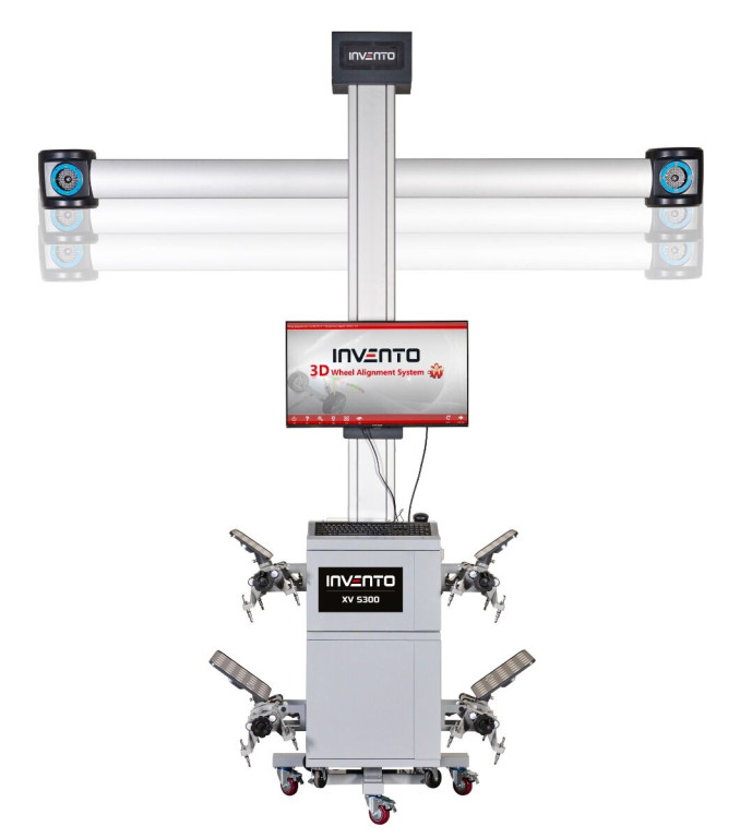 Стенд сход-Развал Invento Silver S300 -  3D